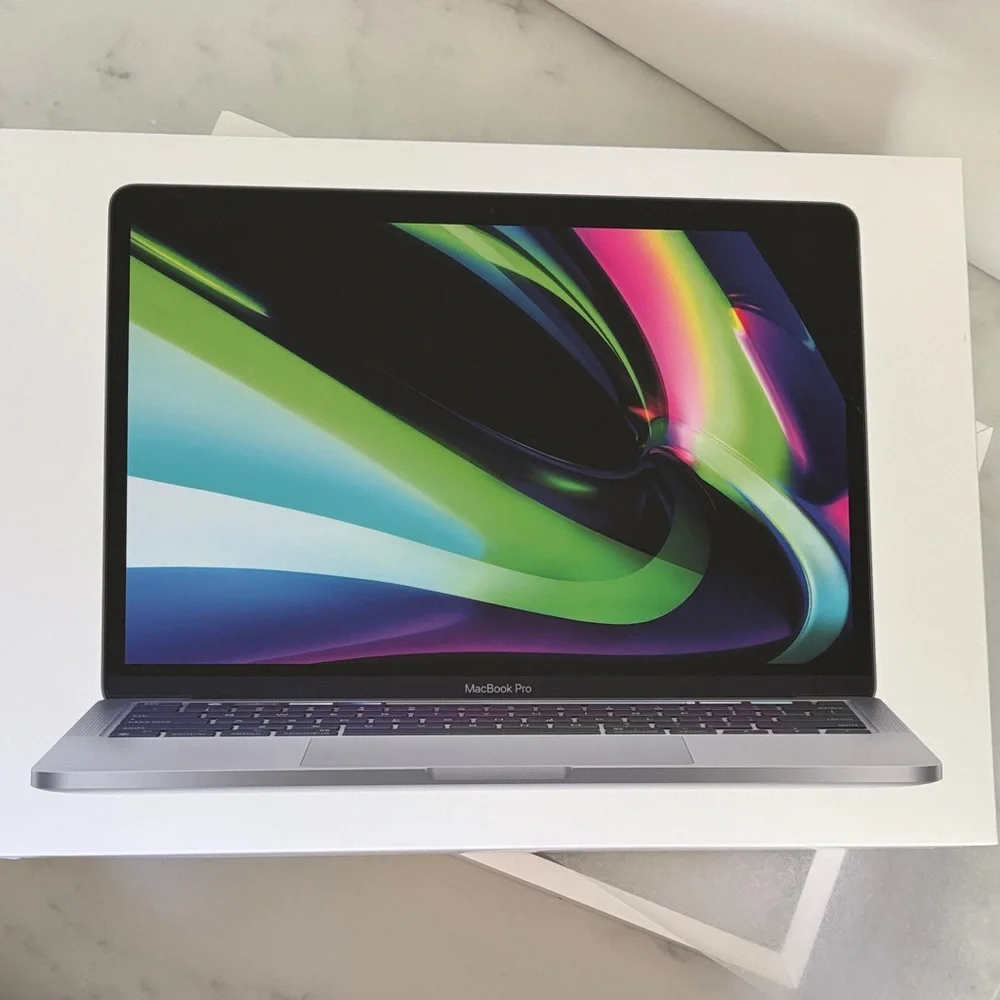 Apple MacBook Pro 13” Empty Box and Bag